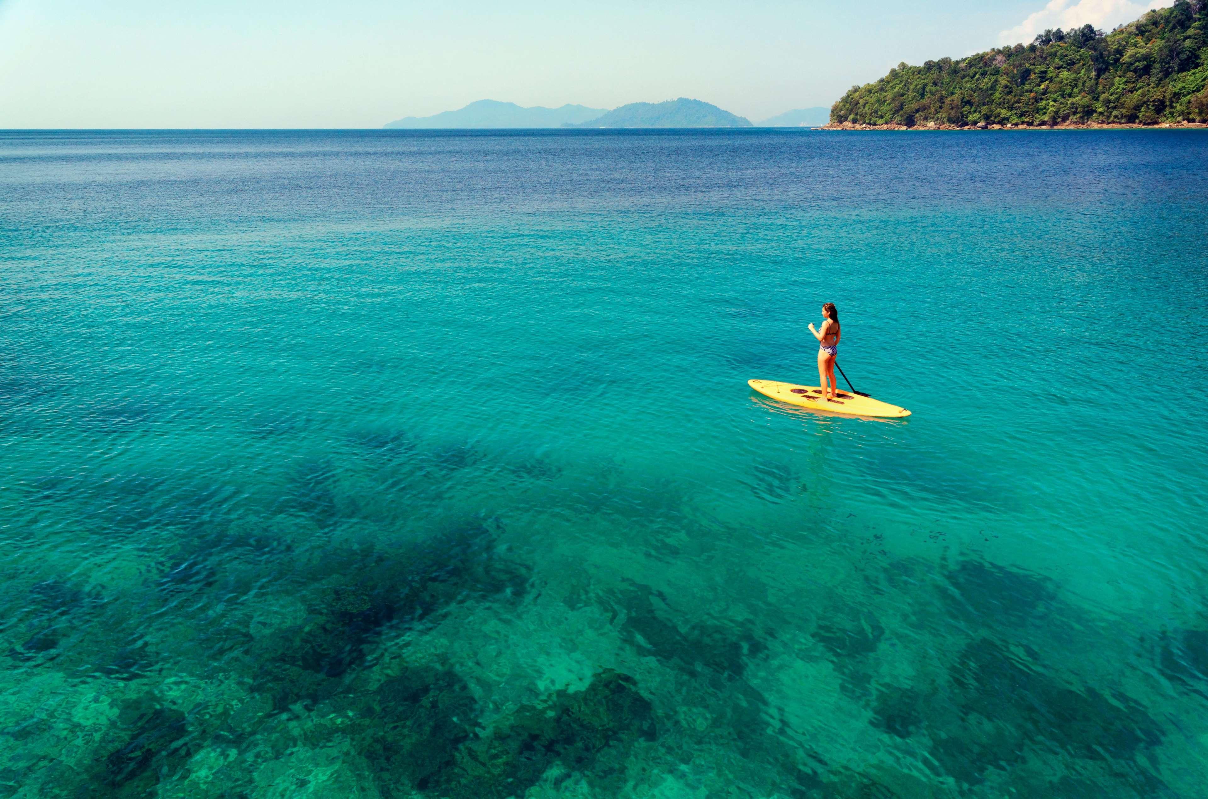 Bunga Raya Island Resort & Spa Pulau Gaya Buitenkant foto
