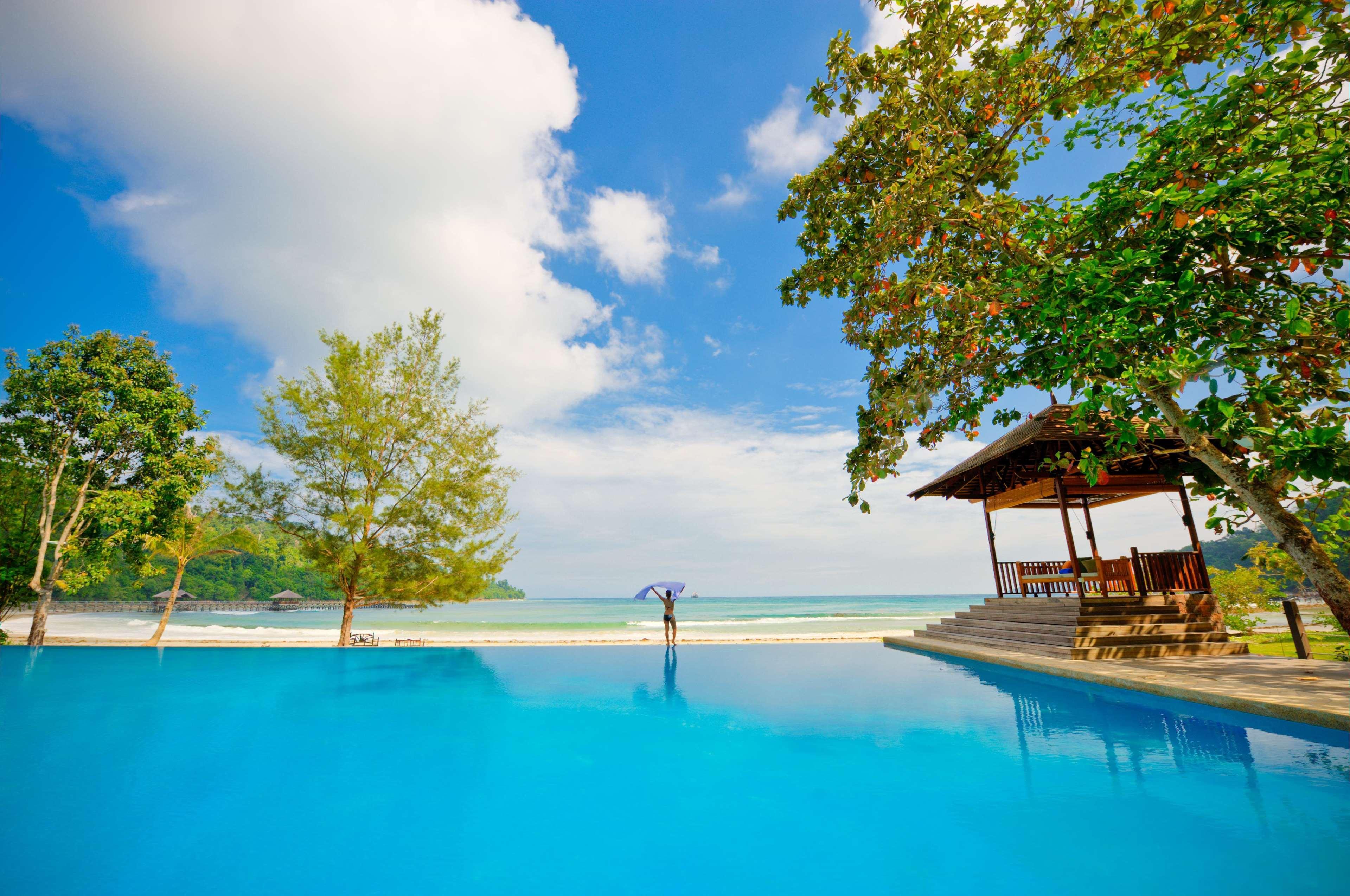 Bunga Raya Island Resort & Spa Pulau Gaya Buitenkant foto