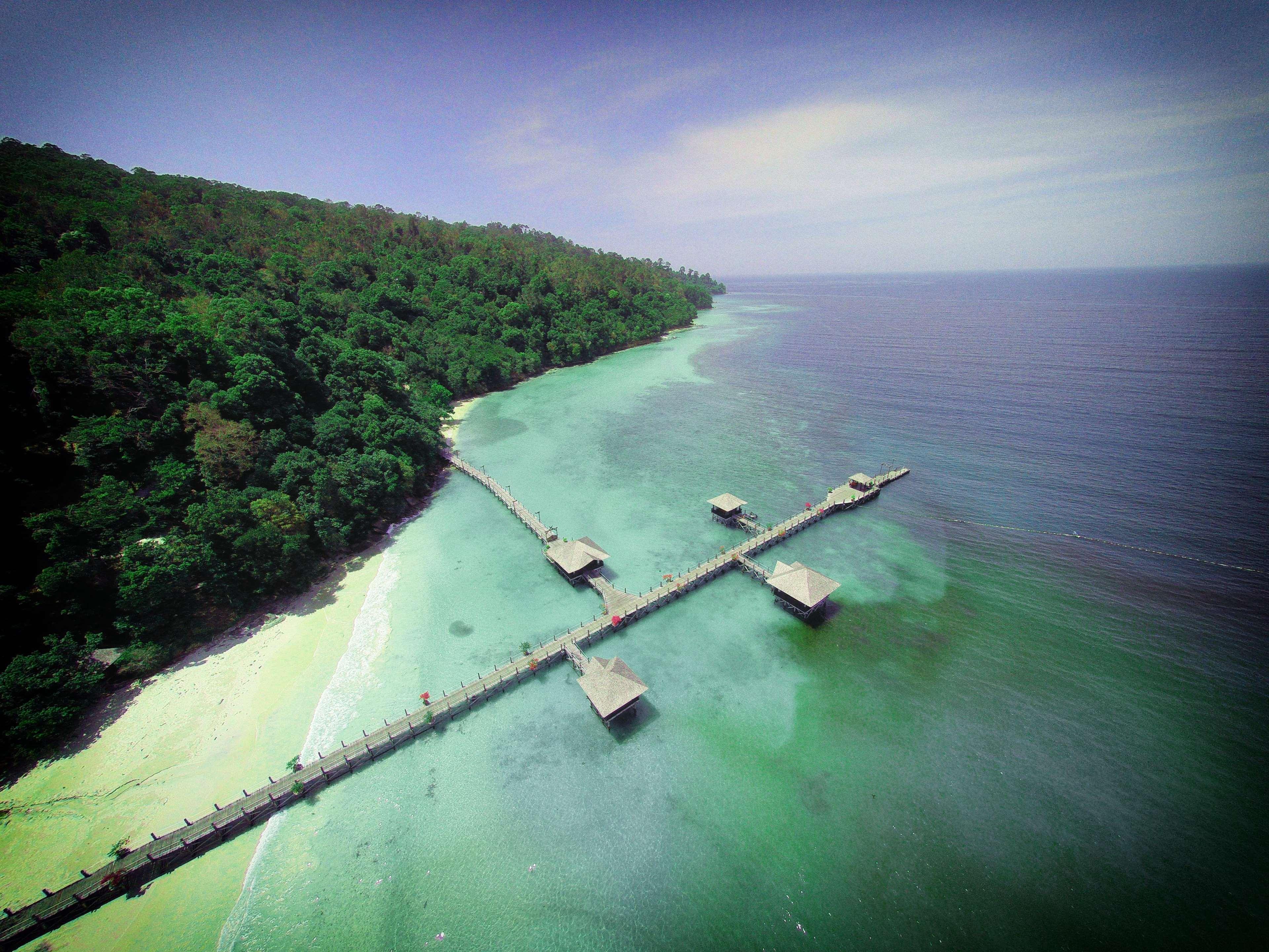 Bunga Raya Island Resort & Spa Pulau Gaya Buitenkant foto