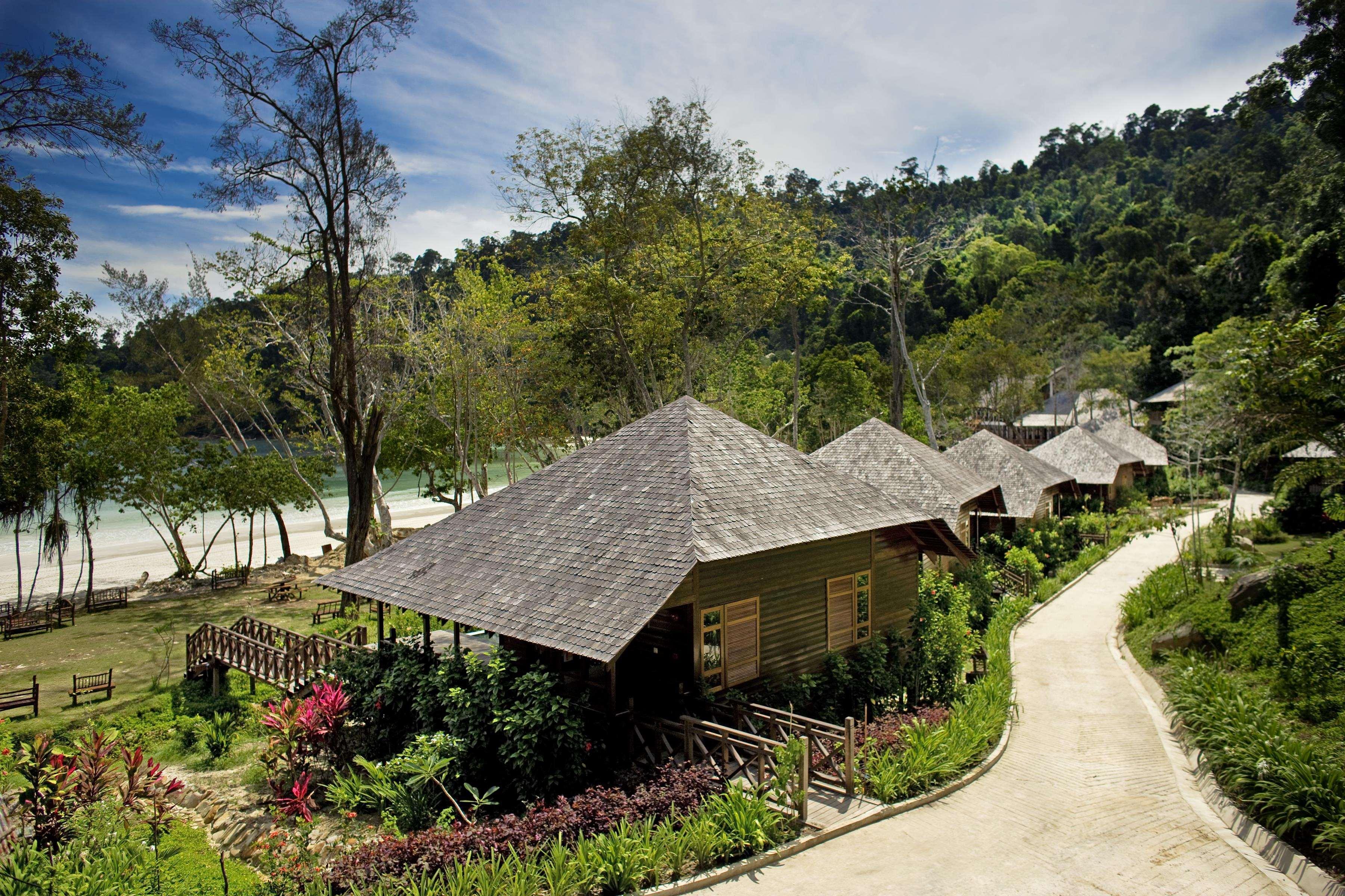 Bunga Raya Island Resort & Spa Pulau Gaya Buitenkant foto