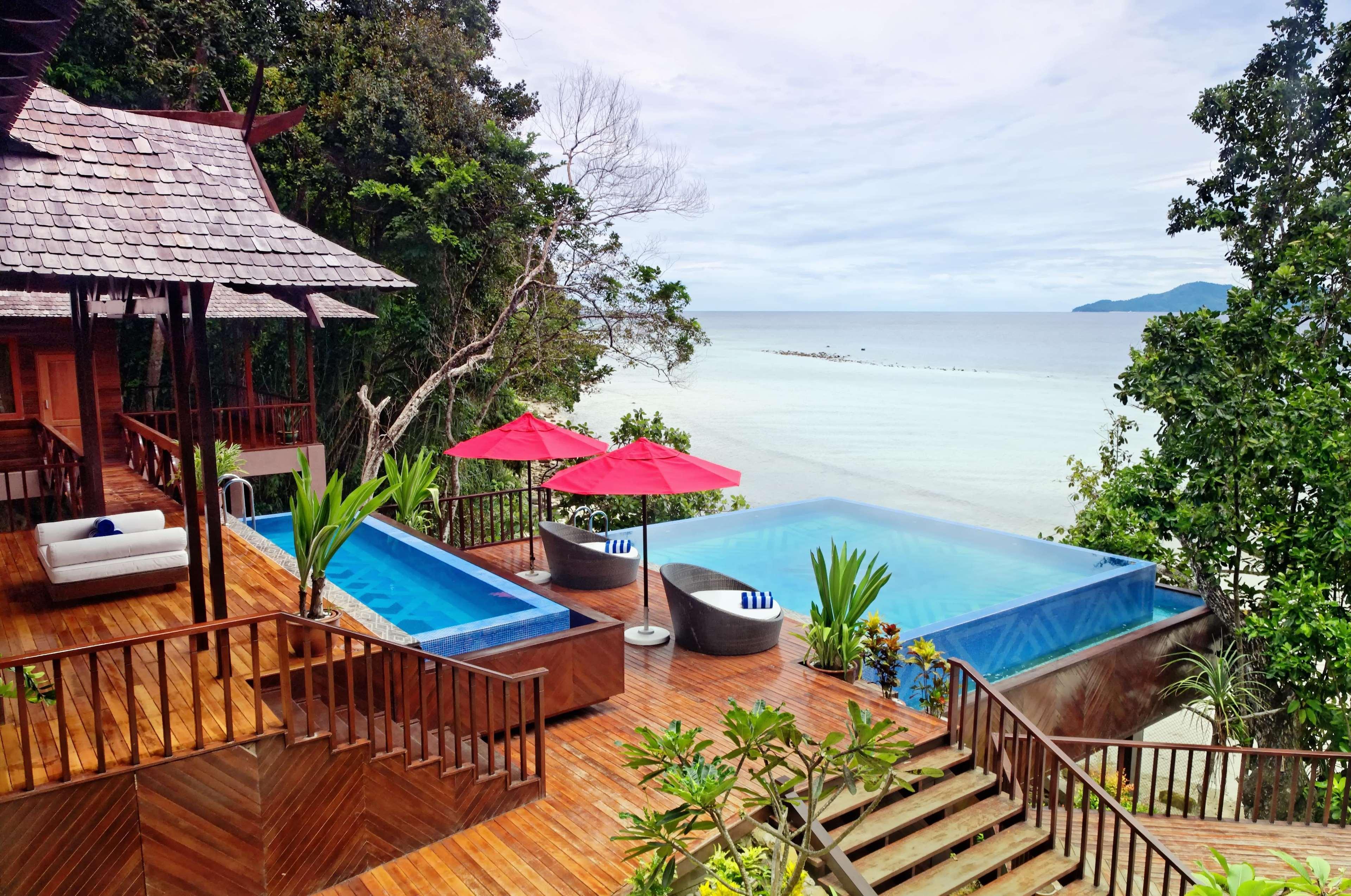 Bunga Raya Island Resort & Spa Pulau Gaya Buitenkant foto