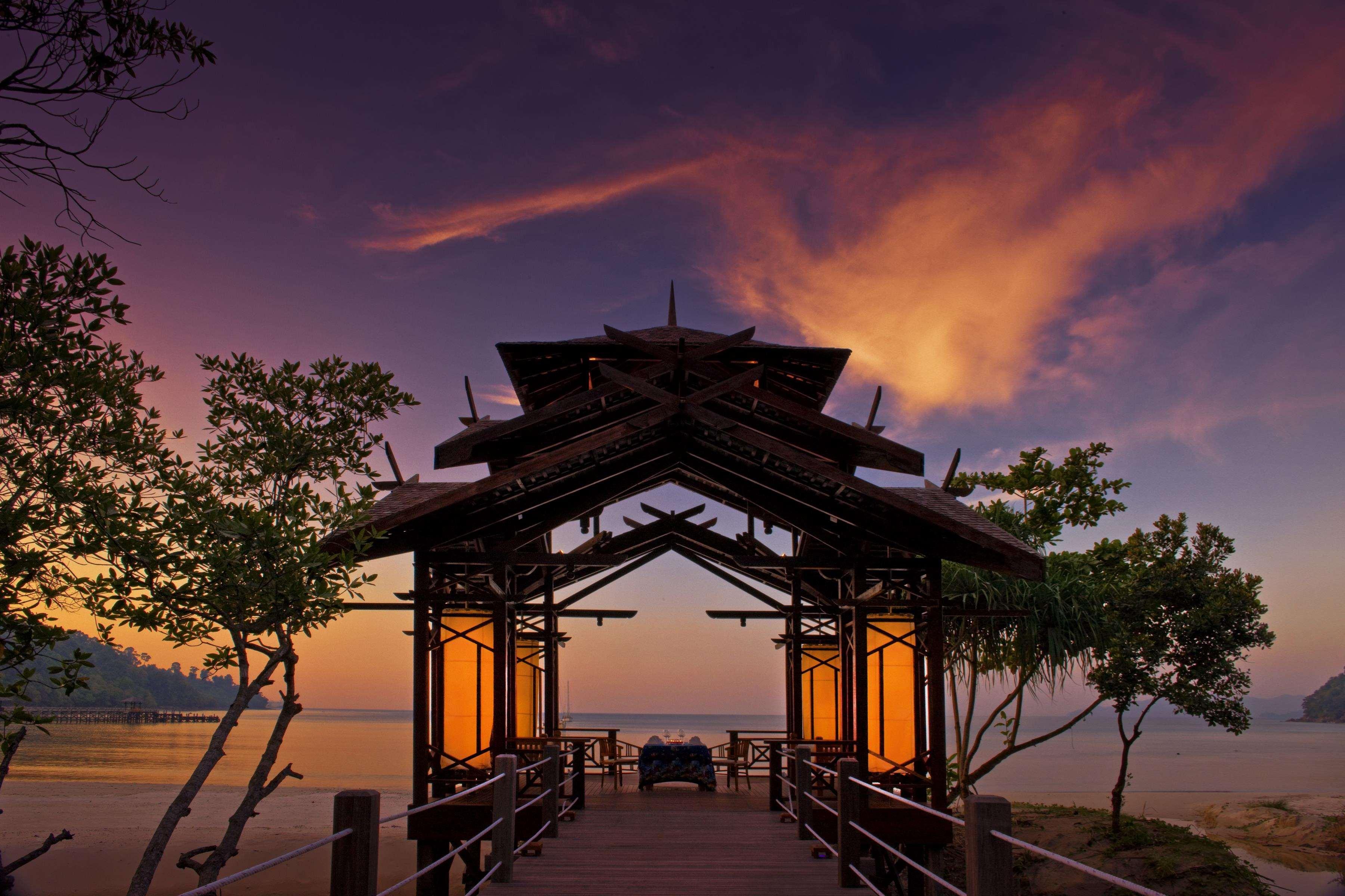 Bunga Raya Island Resort & Spa Pulau Gaya Buitenkant foto