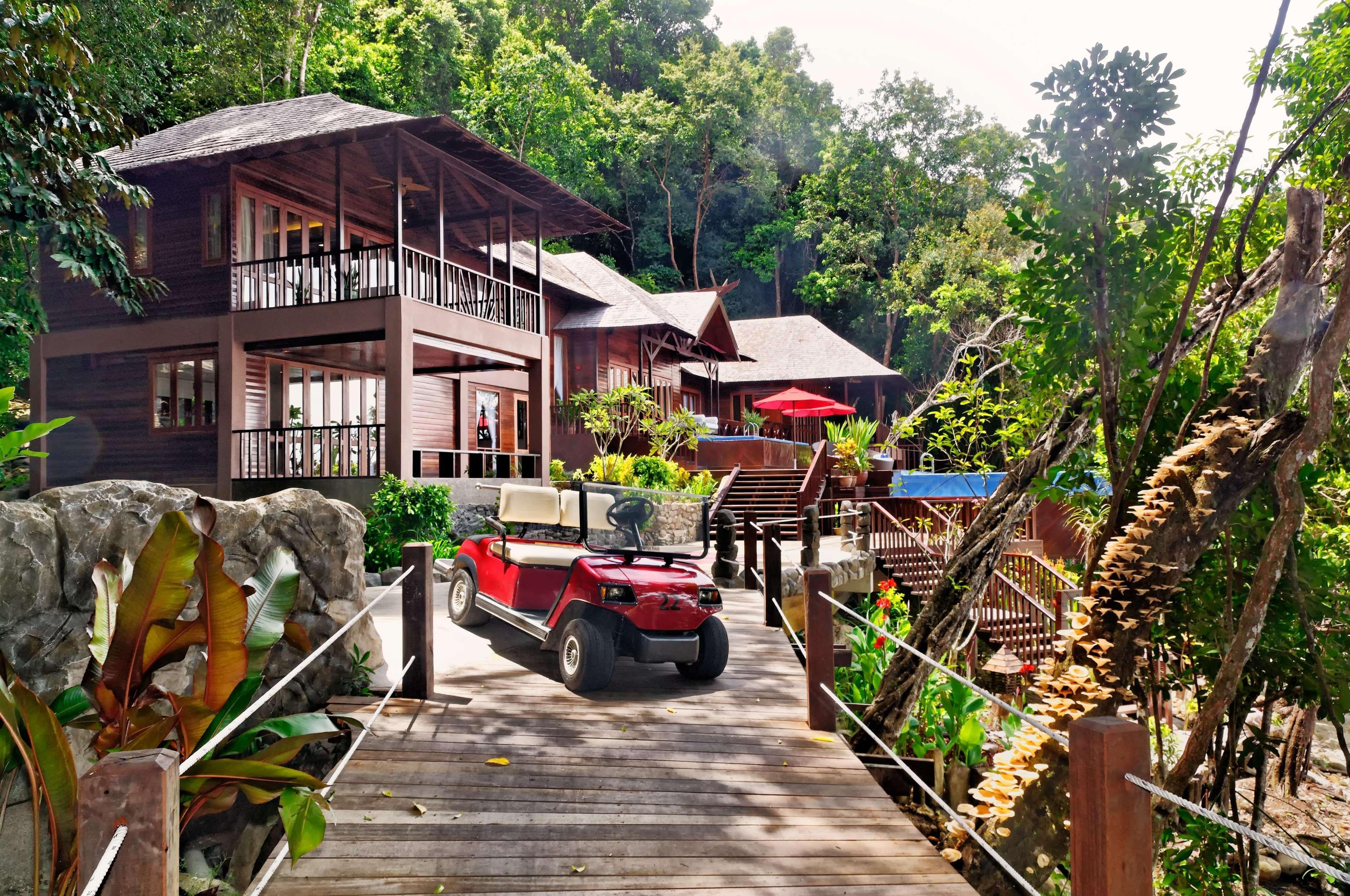 Bunga Raya Island Resort & Spa Pulau Gaya Buitenkant foto