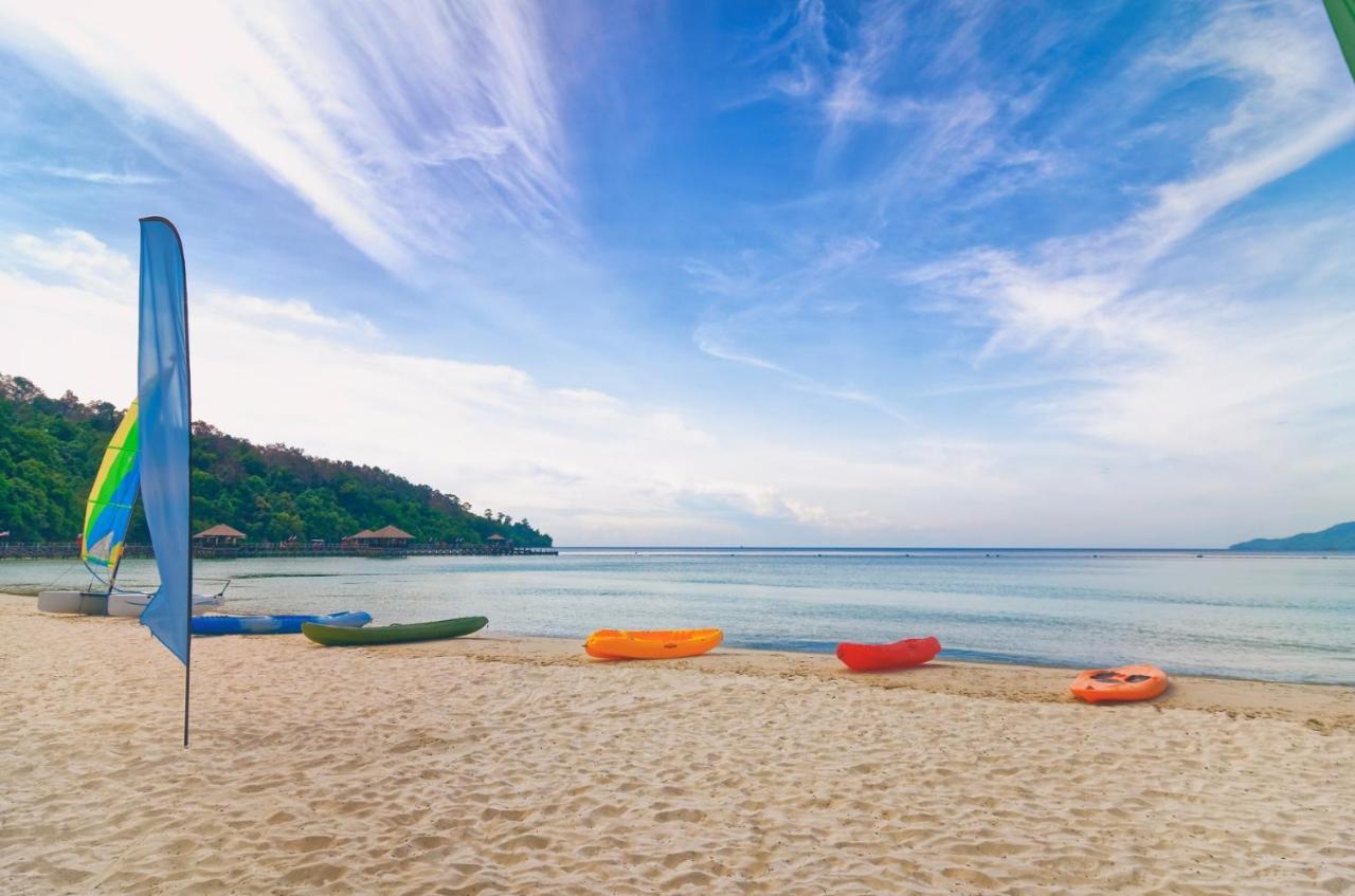 Bunga Raya Island Resort & Spa Pulau Gaya Buitenkant foto