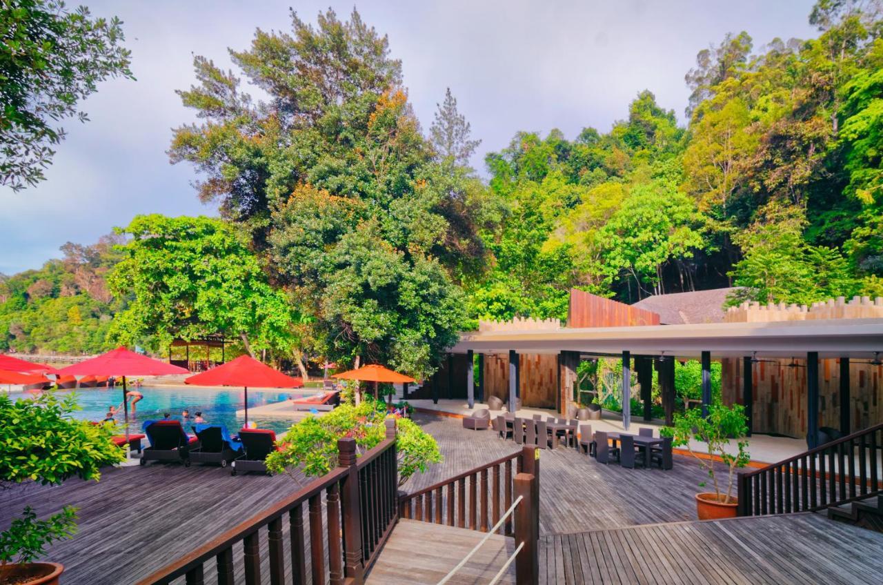 Bunga Raya Island Resort & Spa Pulau Gaya Buitenkant foto